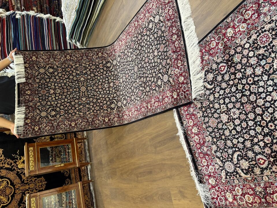 İran İpek Halı Yolluk 90 x 200