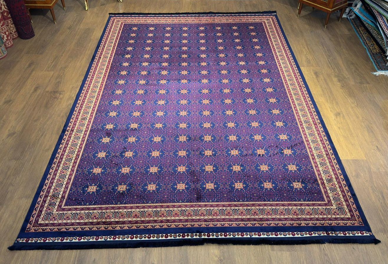 Afgan Makine İpek Halı