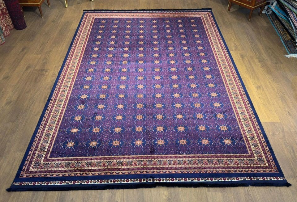 Afgan Makine İpek Halı