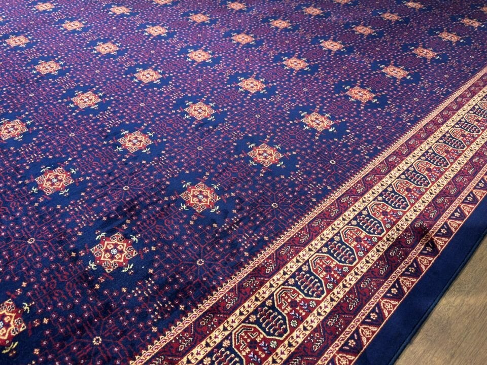 Afgan Makine İpek Halı