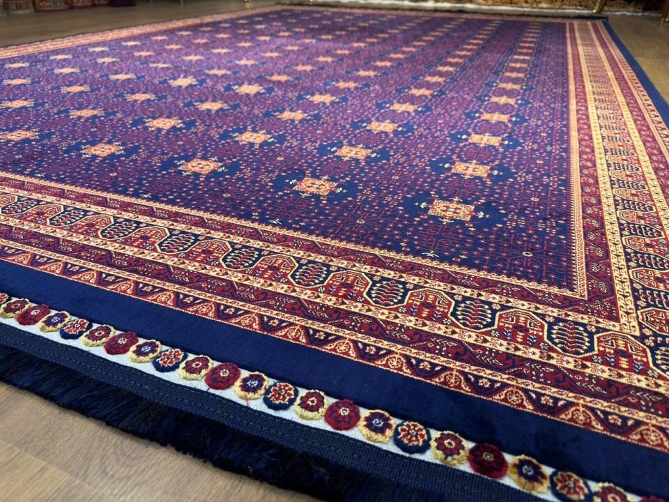 Afgan Makine İpek Halı