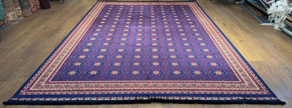 Afgan Makine İpek Halı