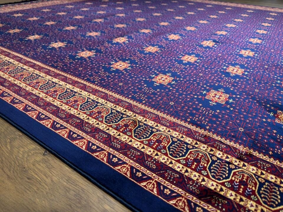 Afgan Makine İpek Halı