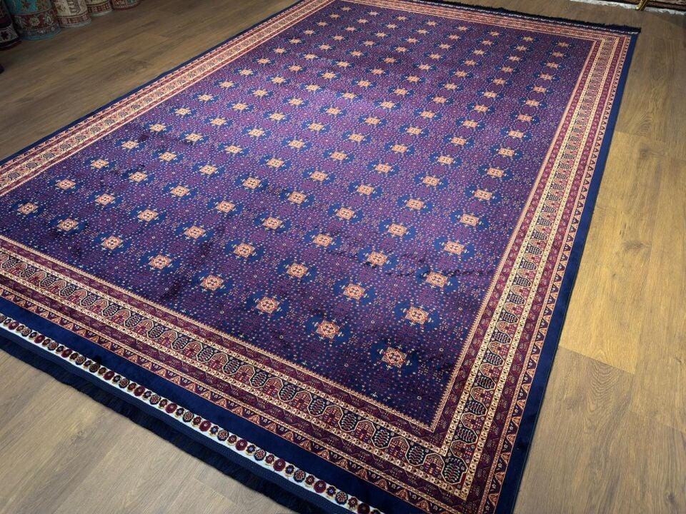 Afgan Makine İpek Halı