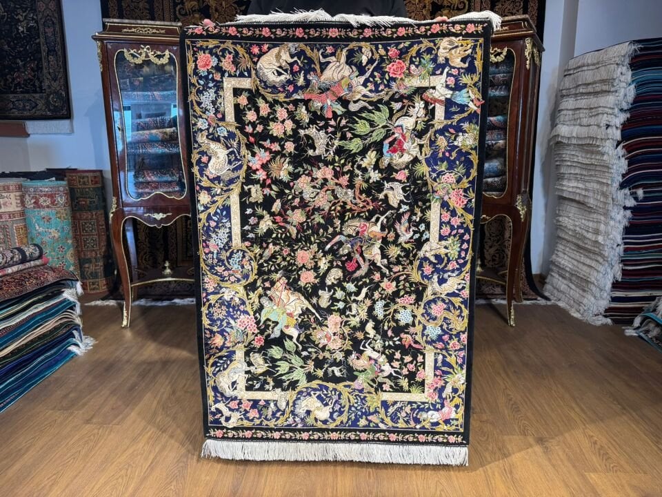 İran İpek Halı 80 x 120