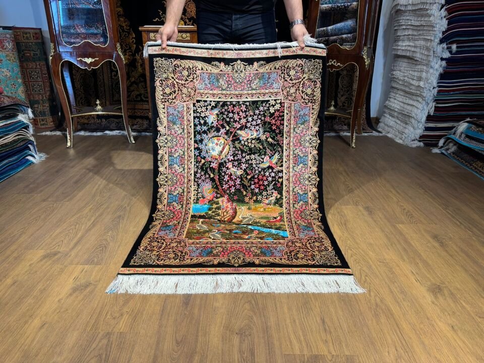 İran İpek Halı 80 x 120