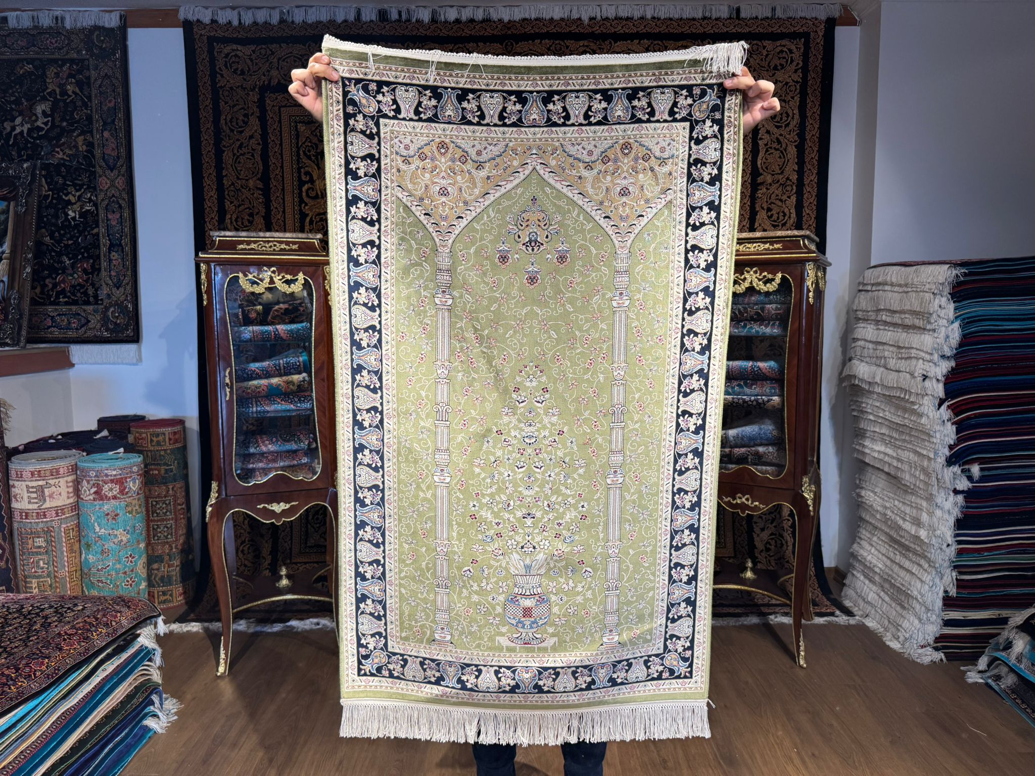 İran İpek Seccade 80 x 125