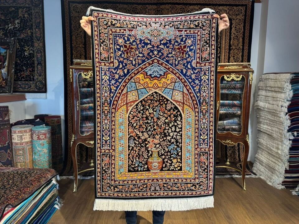 İran İpek Seccade 80 x 125