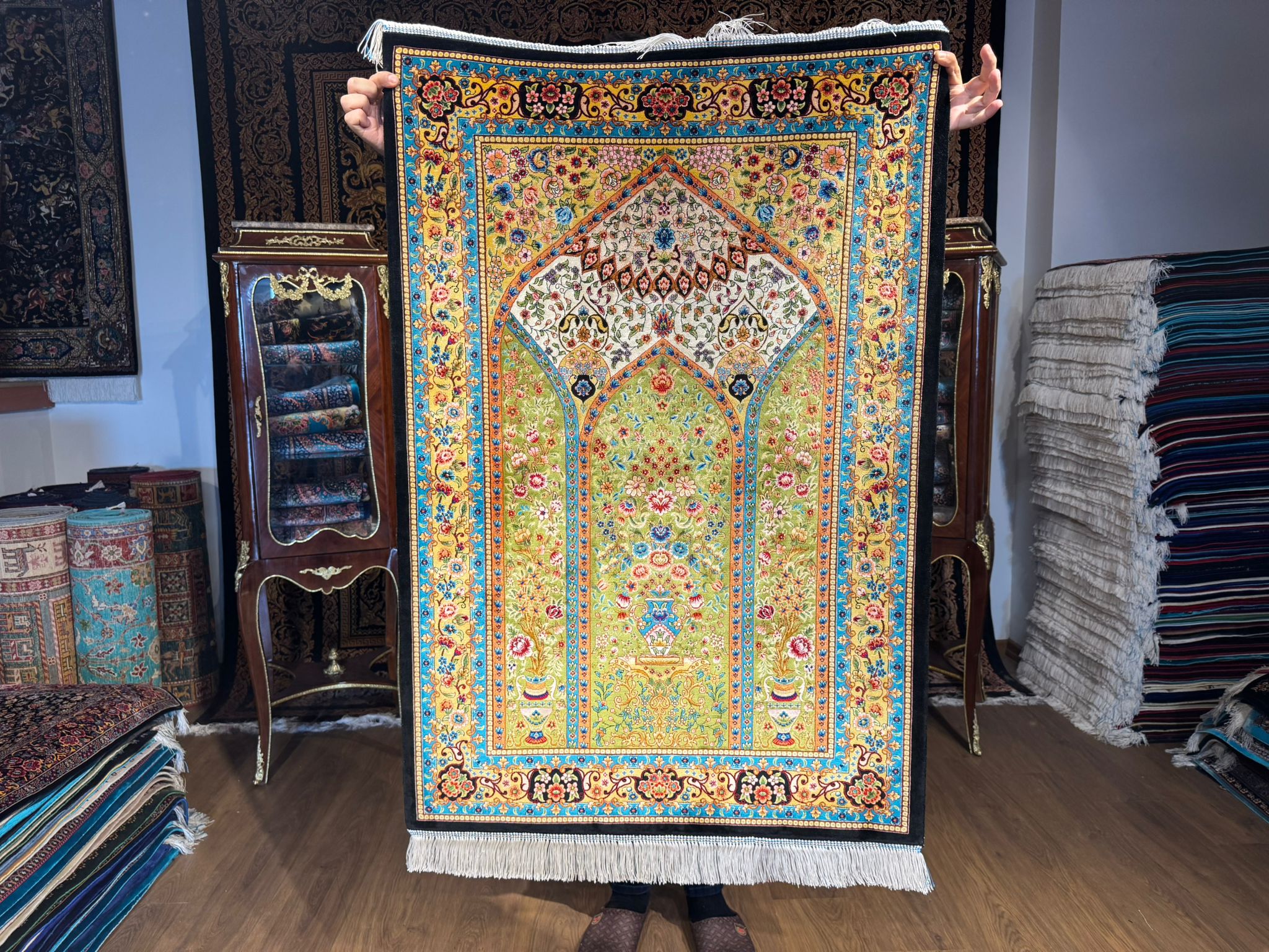 İran İpek Seccade 80 x 125