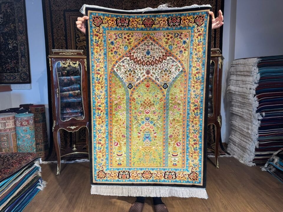 İran İpek Seccade 80 x 125