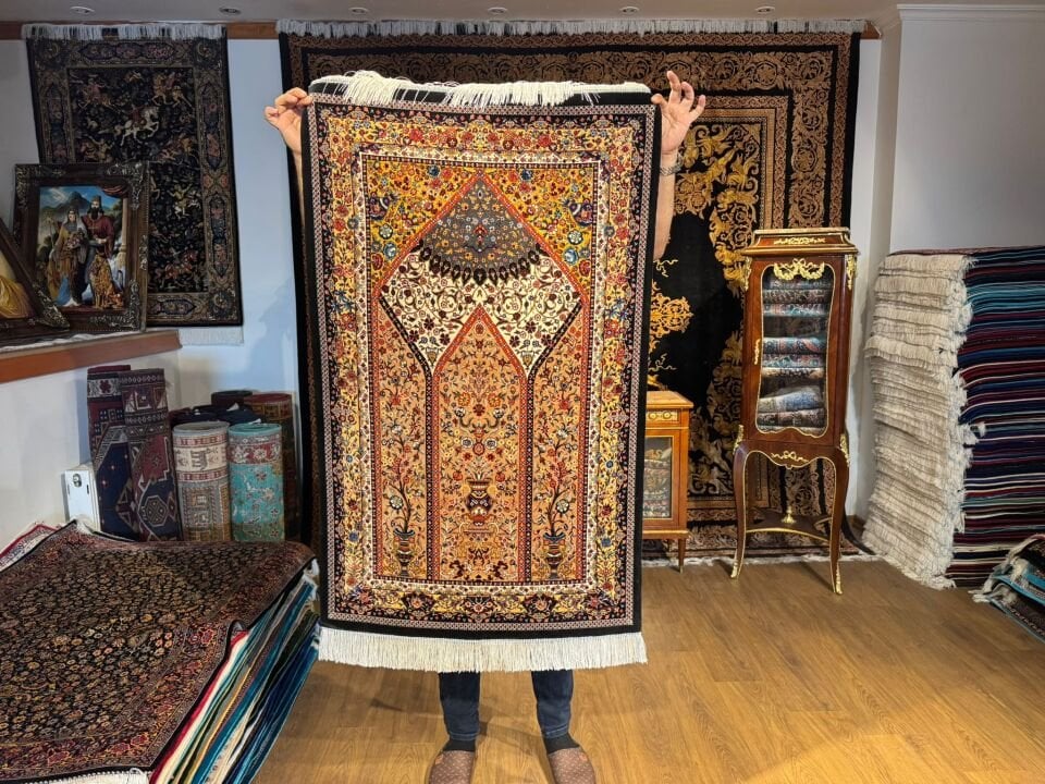 İran İpek Seccade 80 x 125