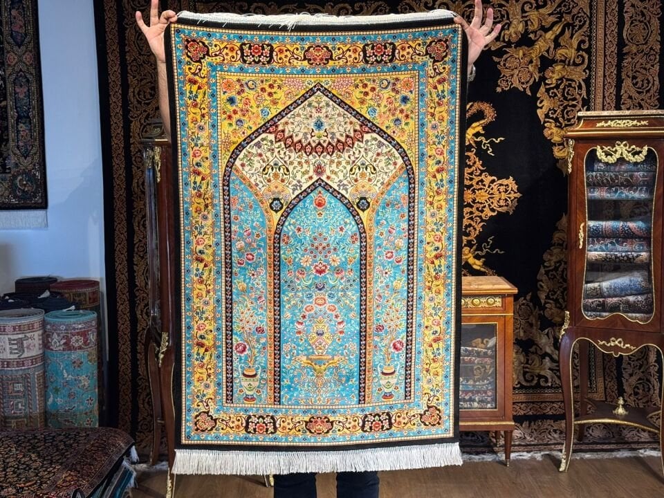 İran İpek Seccade 80 x 125