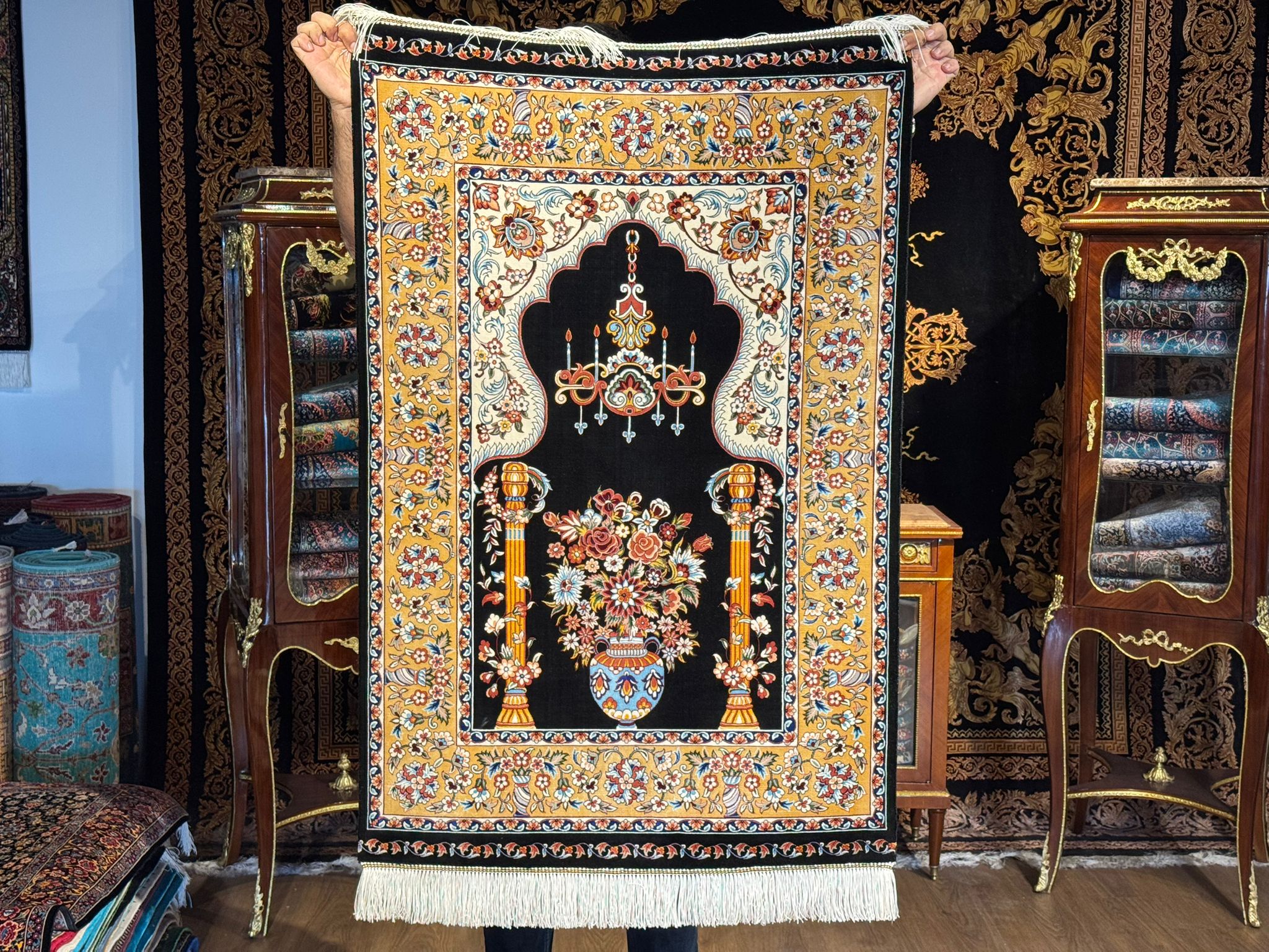 İran İpek Seccade 80 x 125