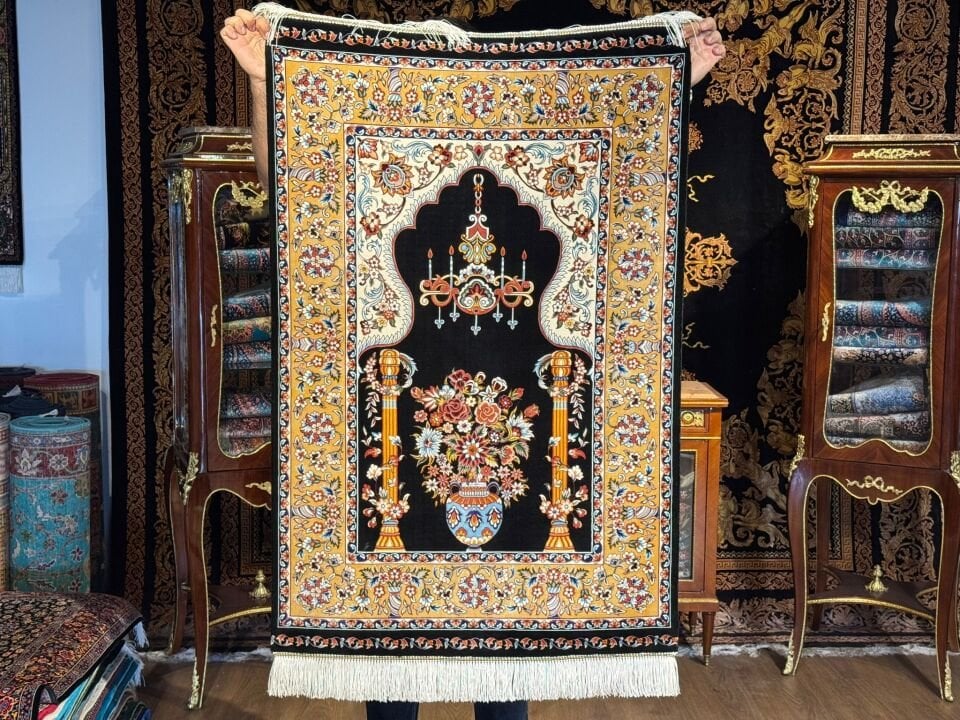 İran İpek Seccade 80 x 125