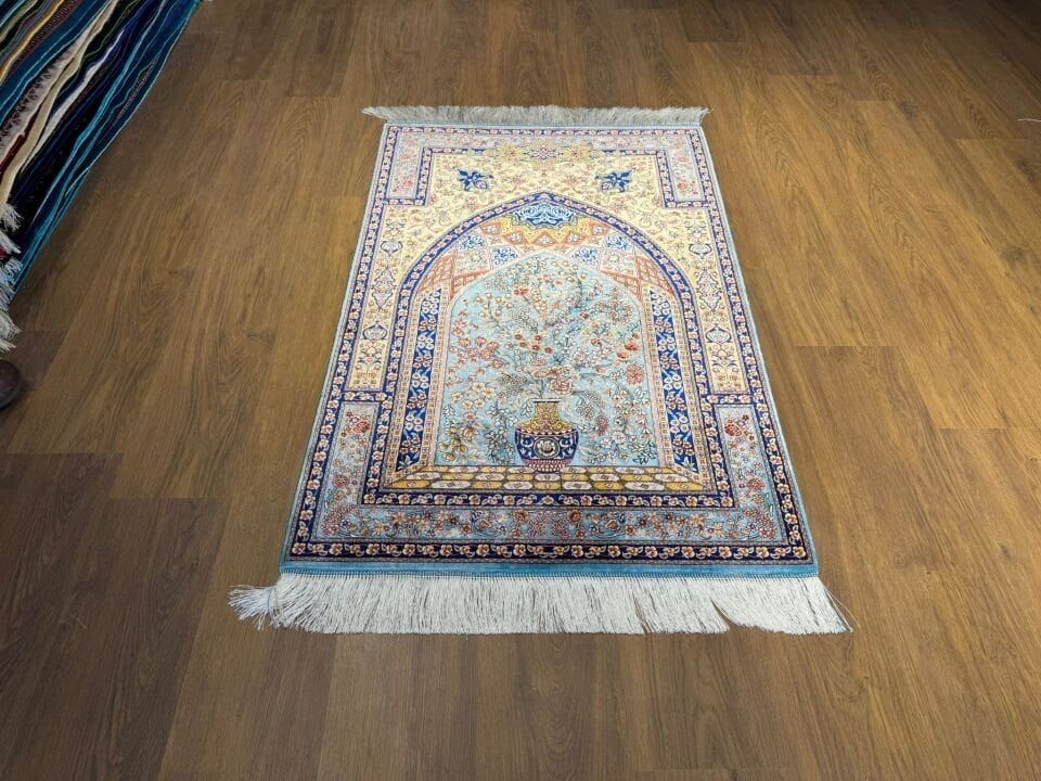 İran İpek Seccade 80 x 125