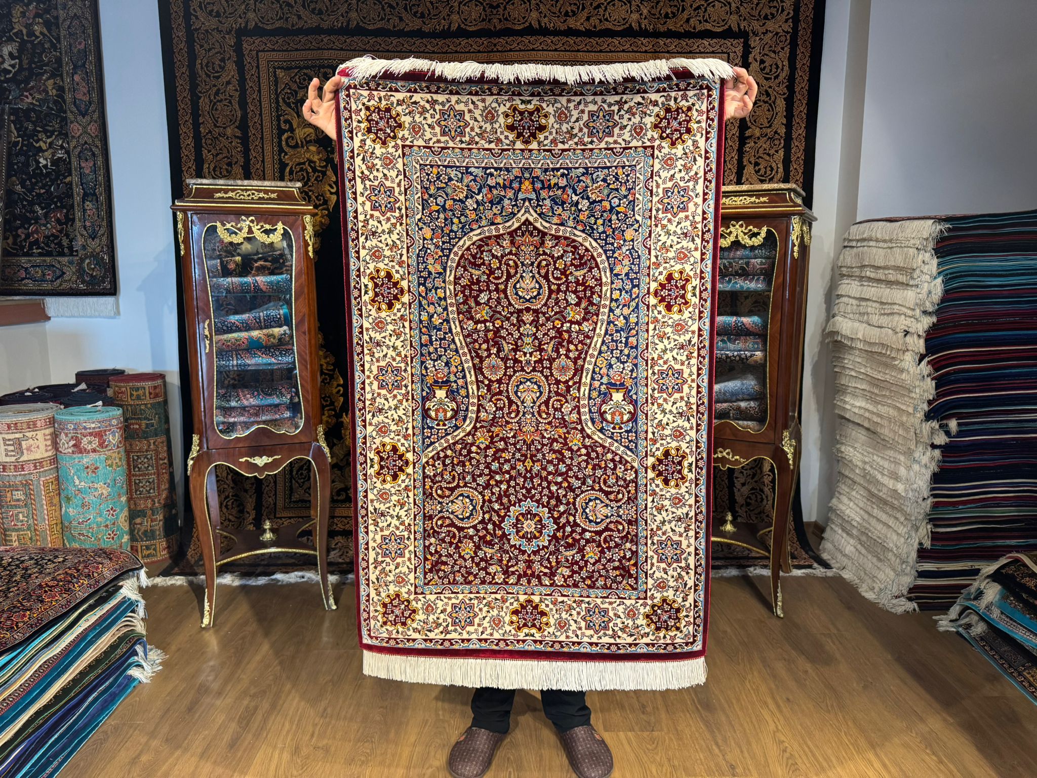 İran İpek Seccade 80 x 125