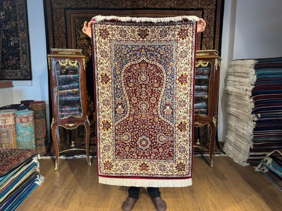 İran İpek Seccade 80 x 125