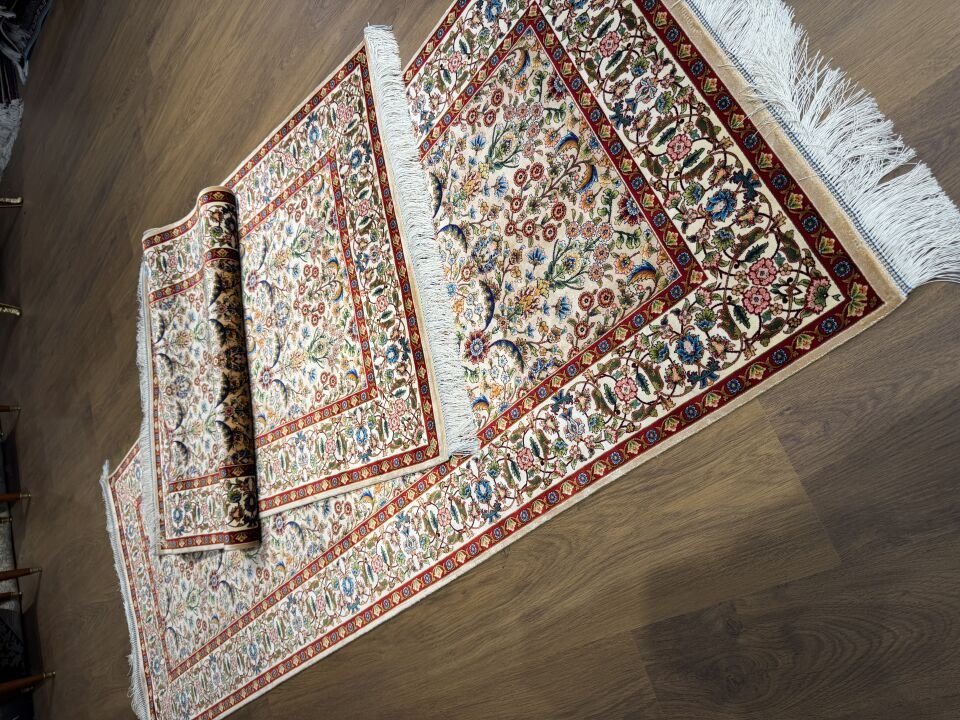 İran İpek Halı Yolluk 90 x 200