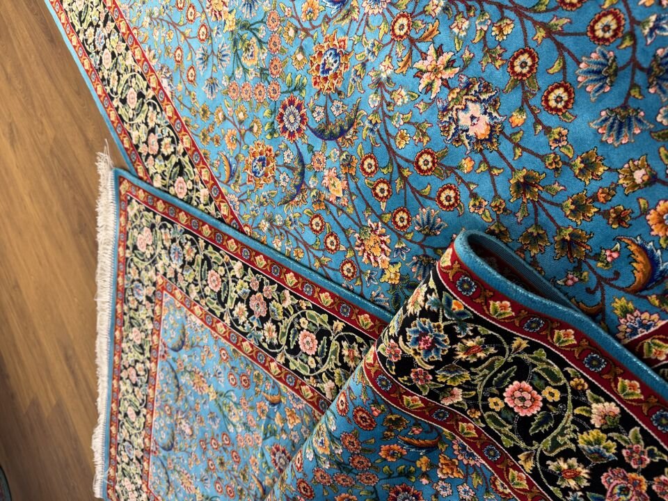 İran İpek Halı 3'lü Set *60x90* *120x180* *90x200*