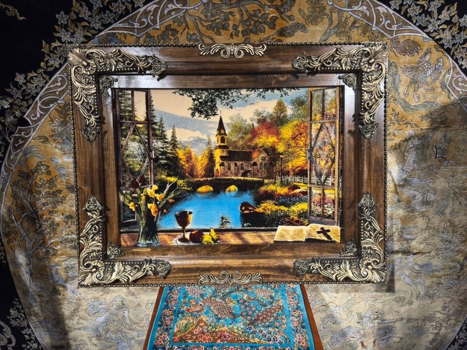 İRAN HALI TABLO 70 x 90