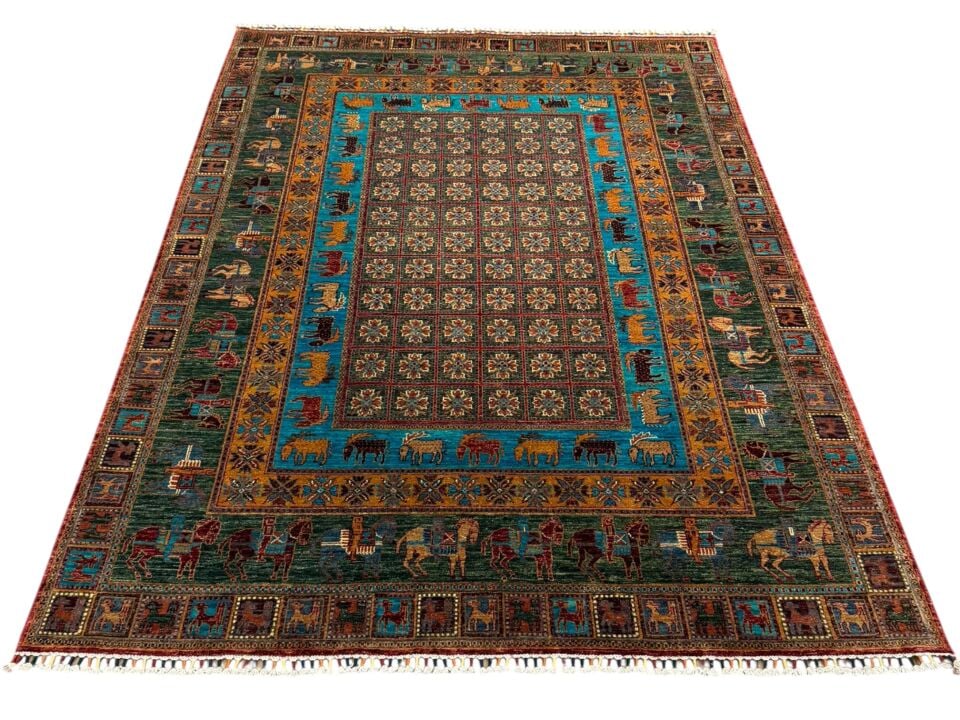 EL DOKUMA AFGAN PAZIRIK 6 METREKARE