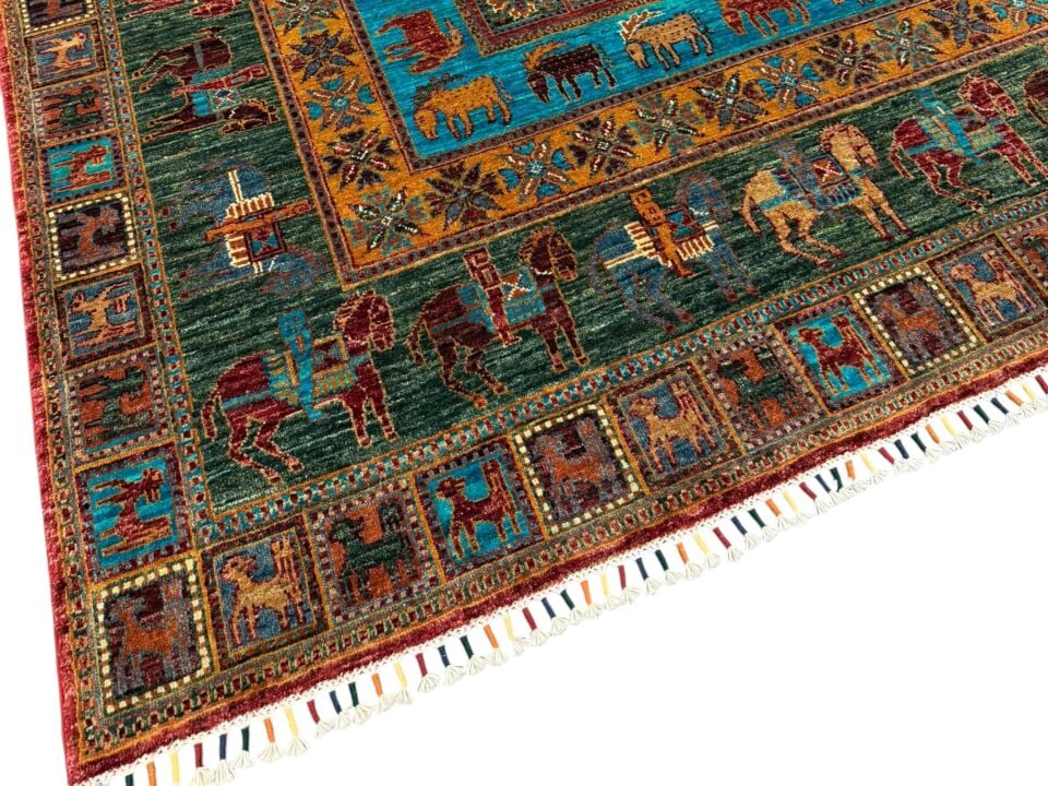 EL DOKUMA AFGAN PAZIRIK 6 METREKARE