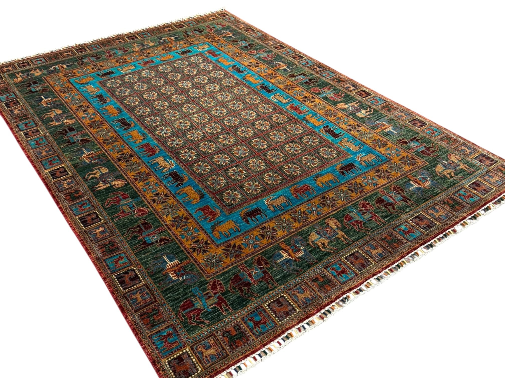 EL DOKUMA AFGAN PAZIRIK 6 METREKARE