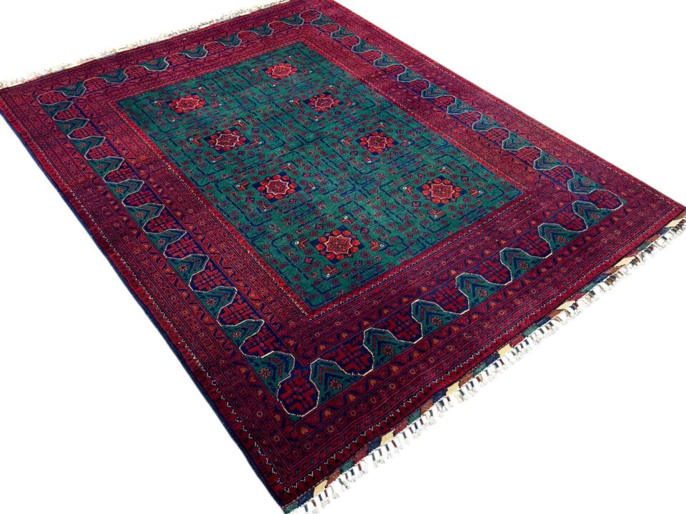 El Dokuma Afgan Bilicik Halı 3 m²