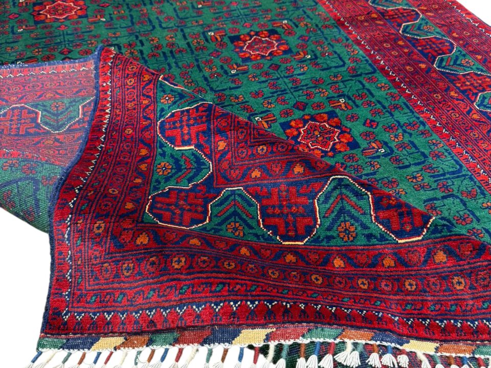 El Dokuma Afgan Bilicik Halı 3 m²