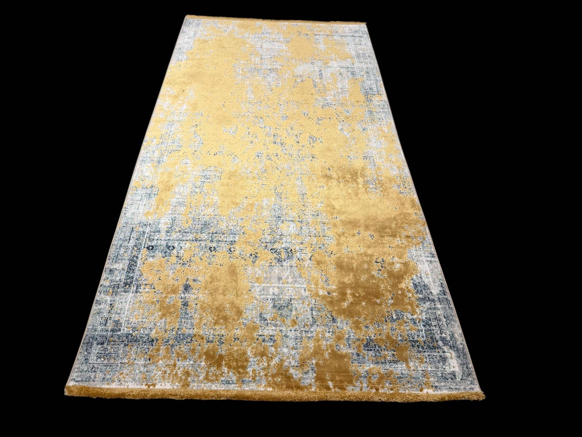 MODERN KABARTMALI İPEKLİ HALI *100x200*