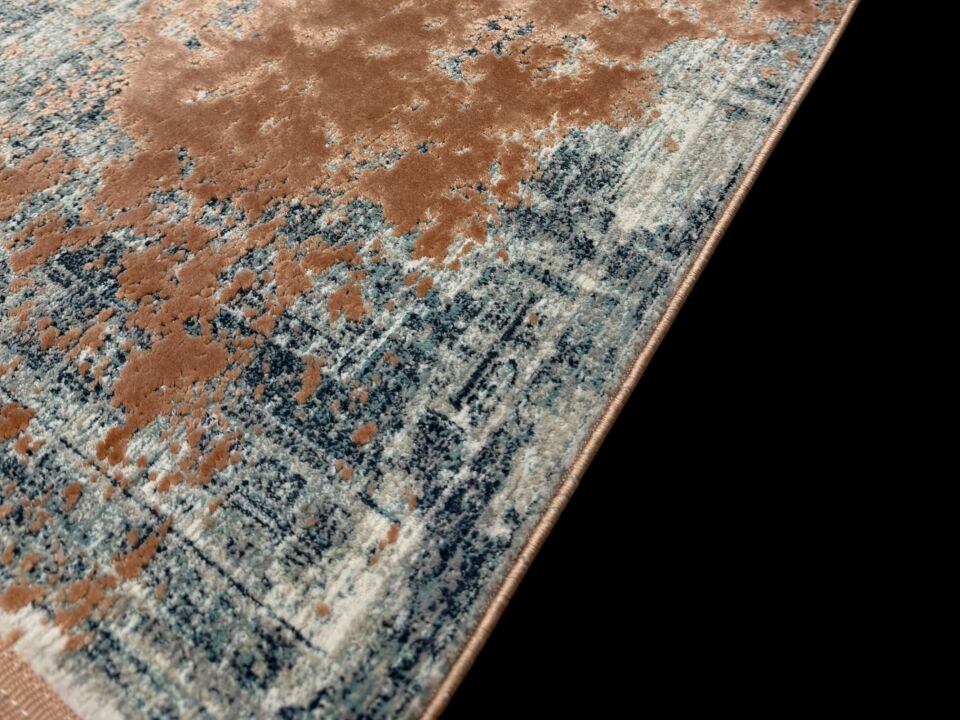 MODERN KABARTMALI İPEKLİ HALI *100x200*