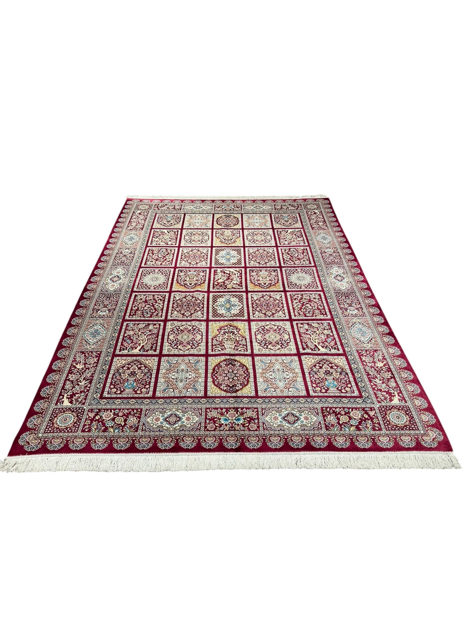İRAN HALISI ( 2.00 x 3.00 ) 6 m² (Kırmızı Binbirgece)