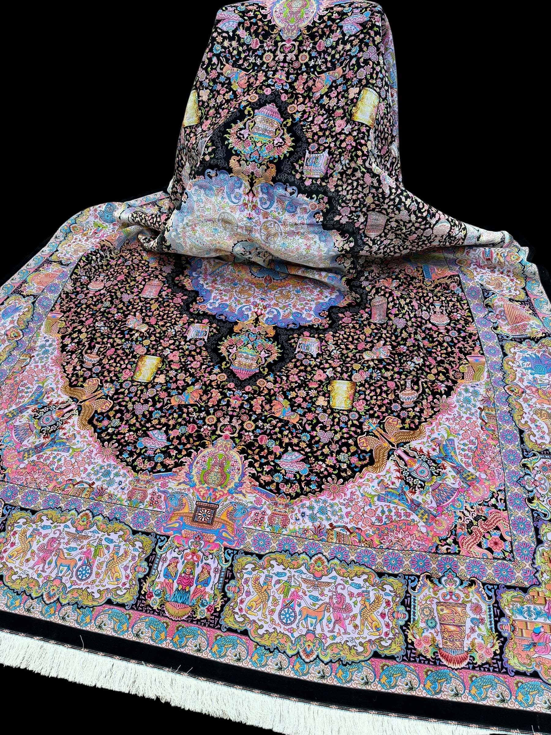 İRAN İPEK HALI 300 x 400 ( 12 m² )