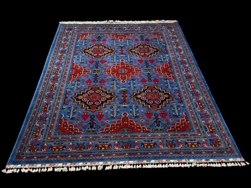 EL DOKUMA AFGAN BİLCİK HALISI ( 1.70x2.40) 4 m²