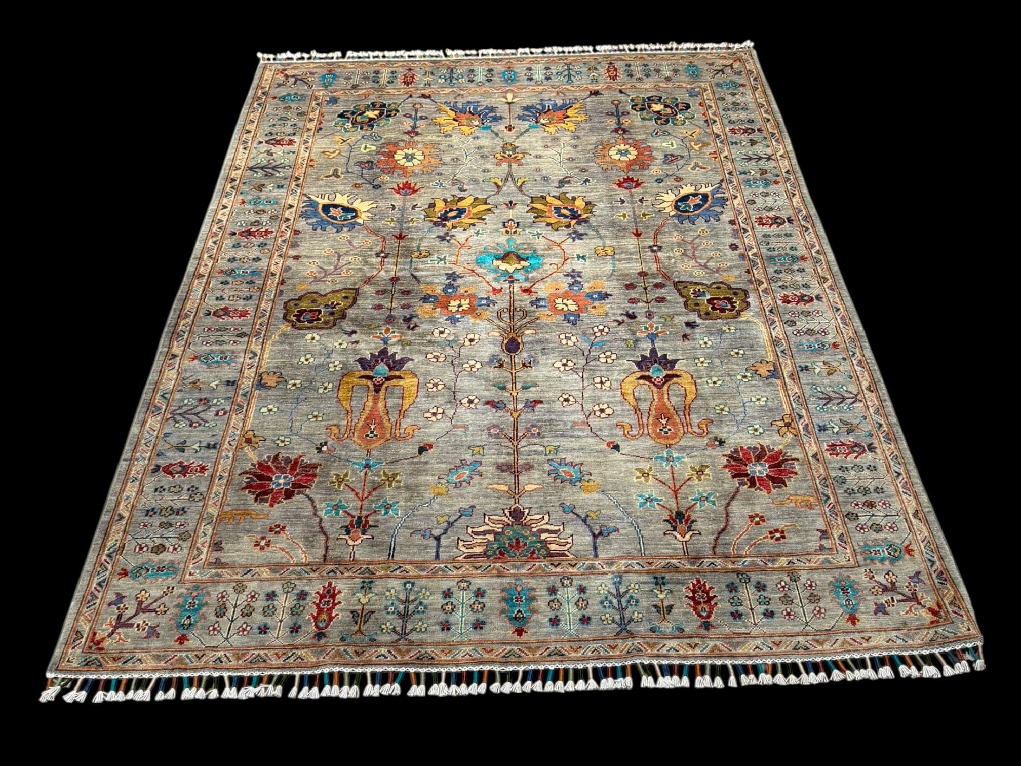 EL DOKUMA AFGAN SULTANİ HALI (160x250) 4 m²