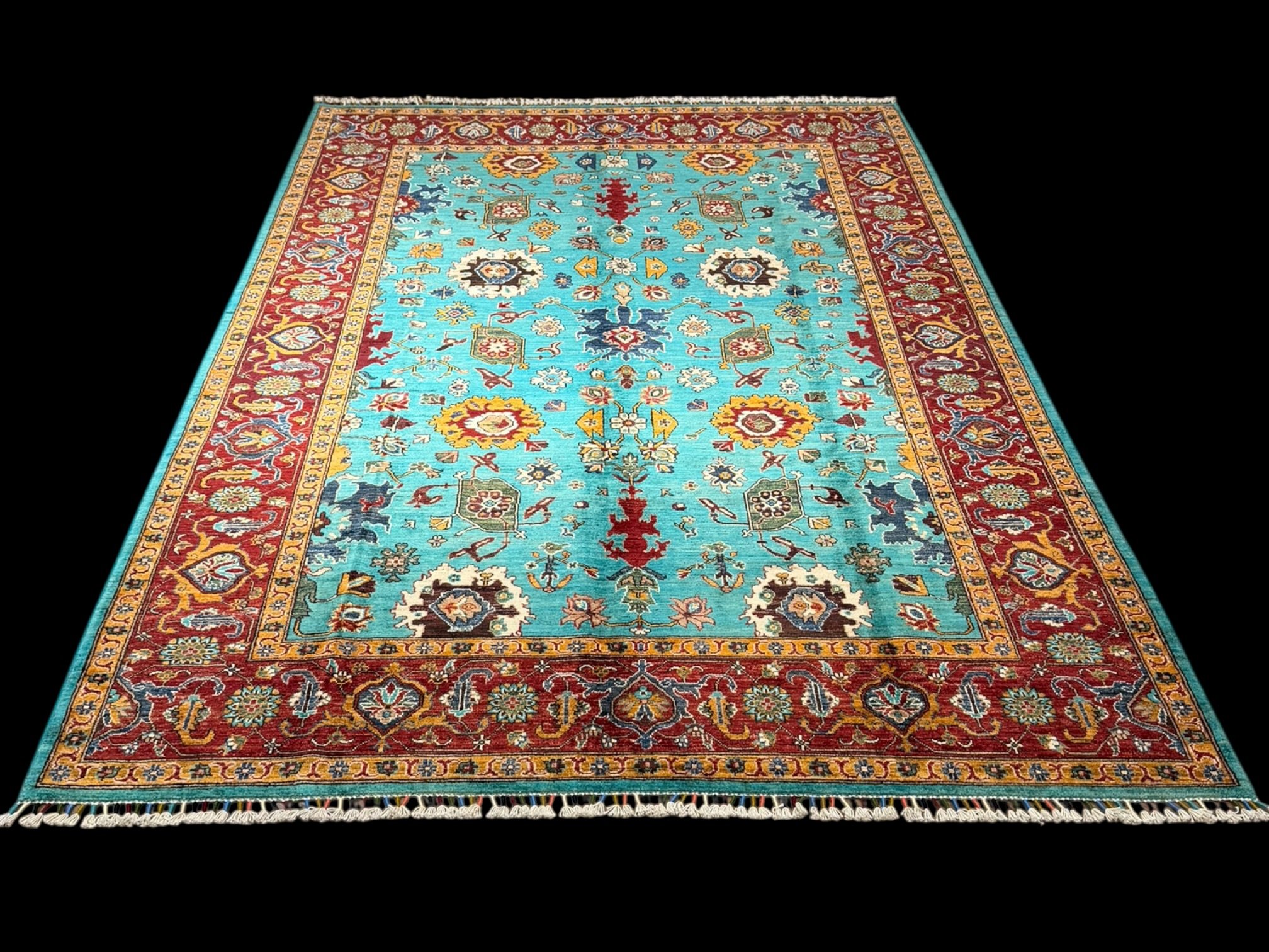 EL DOKUMA AFGAN SULTANİ HALI (210x310) 6.30 m²