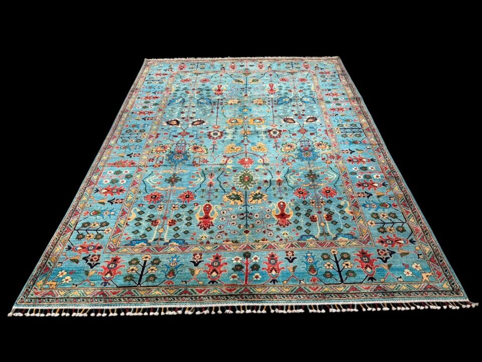 EL DOKUMA AFGAN SULTANİ HALI (200x300) 6 m²