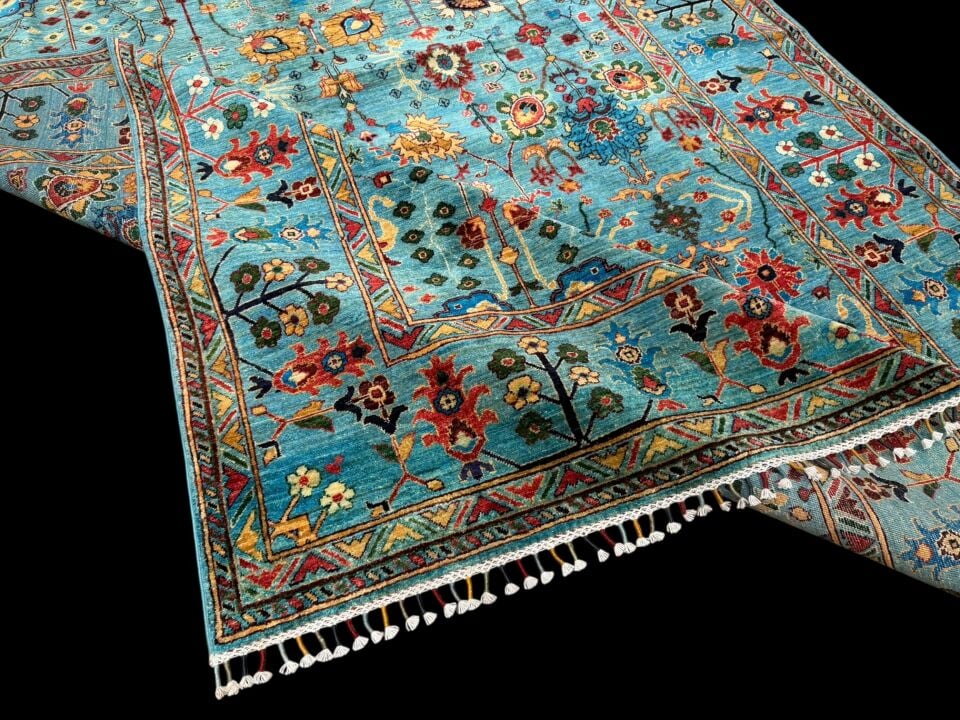 EL DOKUMA AFGAN SULTANİ HALI (200x300) 6 m²