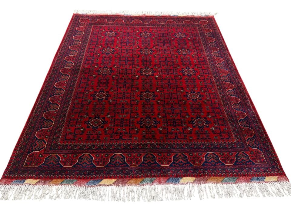 EL DOKUMA AFGAN BİLCİK HALI 4 m²