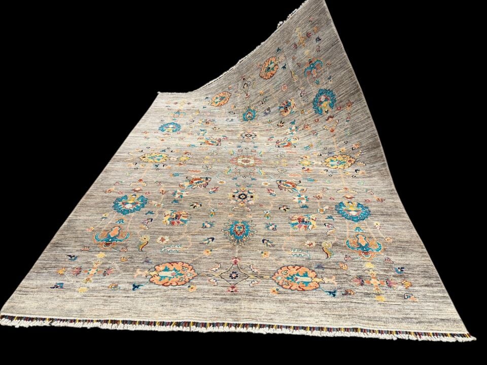 EL DOKUMA AFGAN SULTANİ HALI (200x300) 6 m²