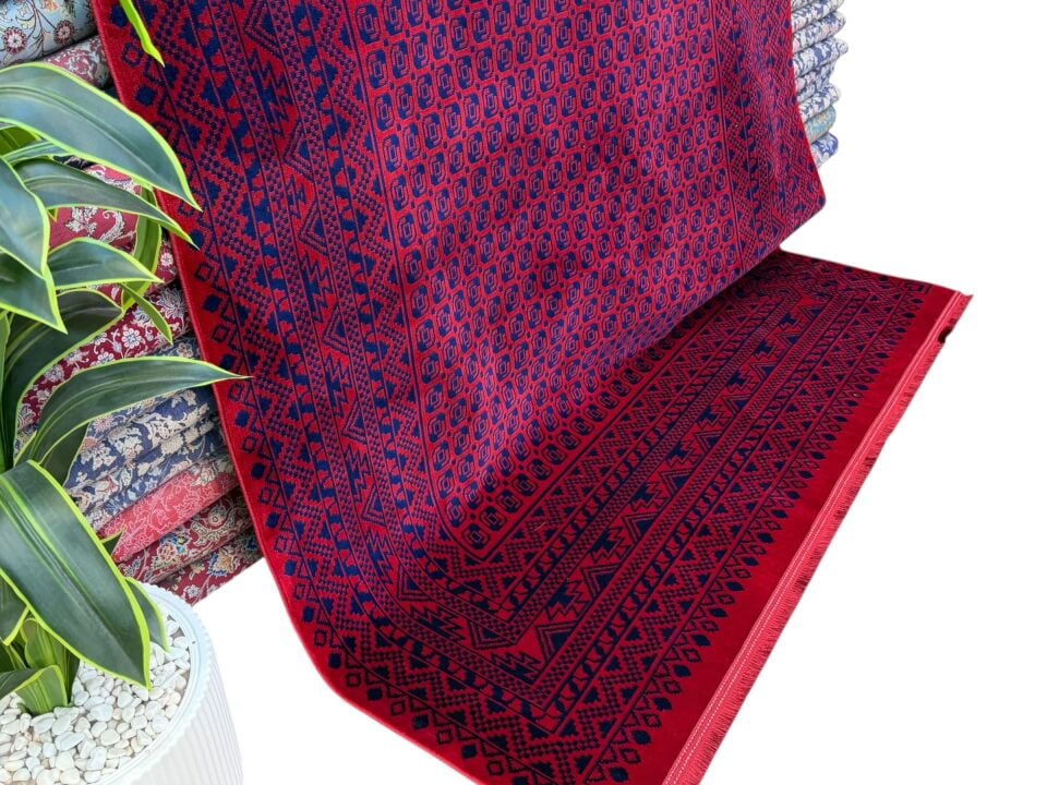 Afgan Hoca Roshnai Model Makina Dokuma Halı (Ebat Seçiniz)