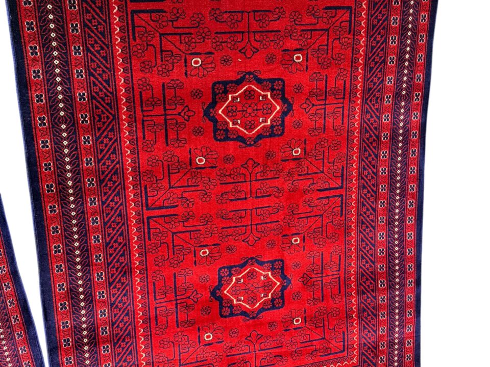 Afgan Belcik Model Makina Dokuma Halı (Ebat Seçiniz)