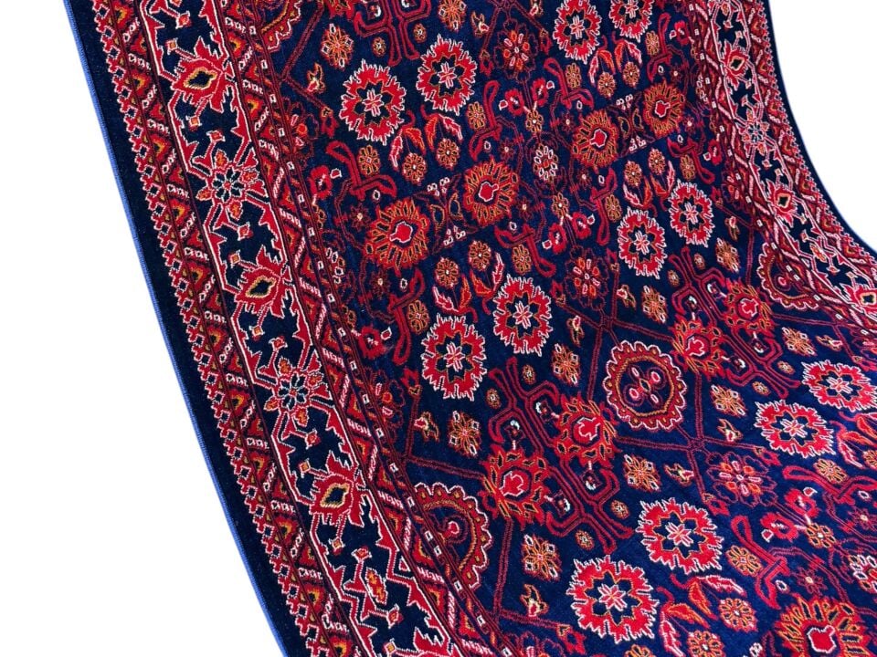 Afgan Buhara Model Makina Dokuma Halı (Ebat Seçiniz)