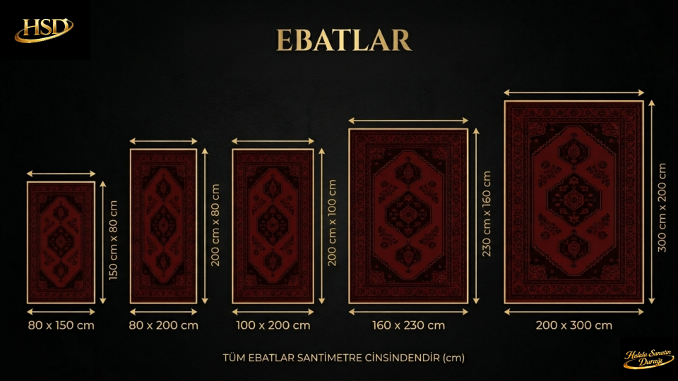 Afgan Ersari Model Makina Dokuma Halı (Ebat Seçiniz)