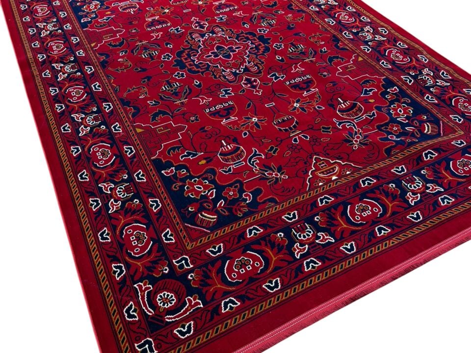 Afgan Ersari Model Makina Dokuma Halı (Ebat Seçiniz)