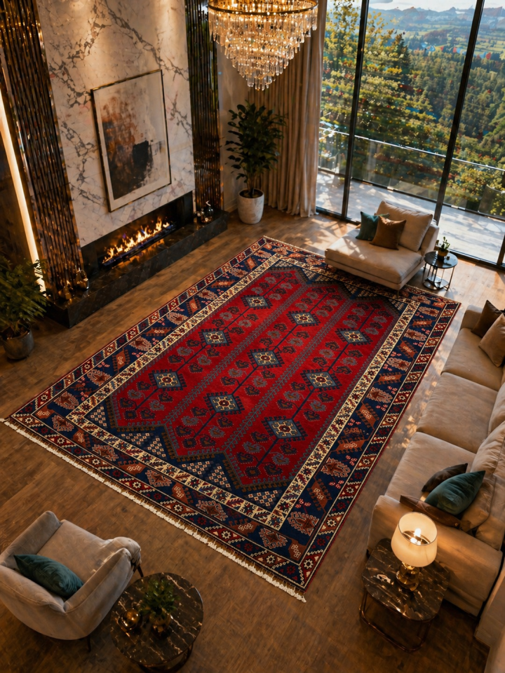 EL DOKUMA DÖŞEMEALTI HALISI 2.00 x 3.00 ( 6.00 m² )