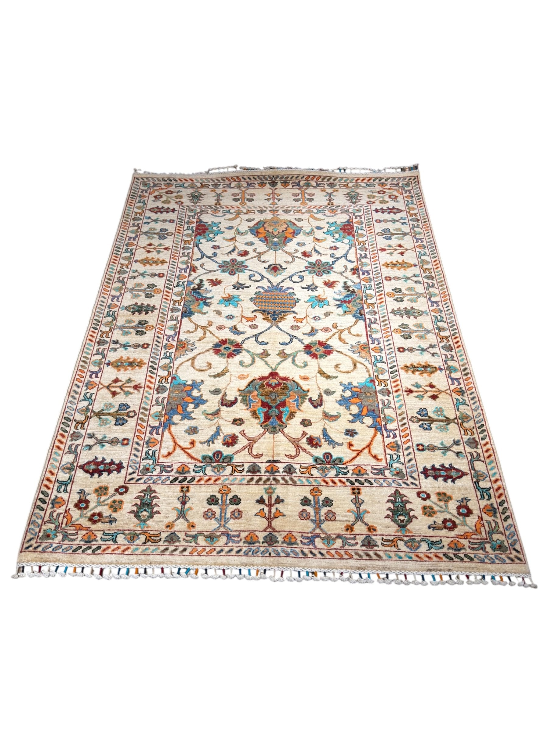 EL DOKUMA AFGAN HALISI 130x175 ( 2.27 m² )